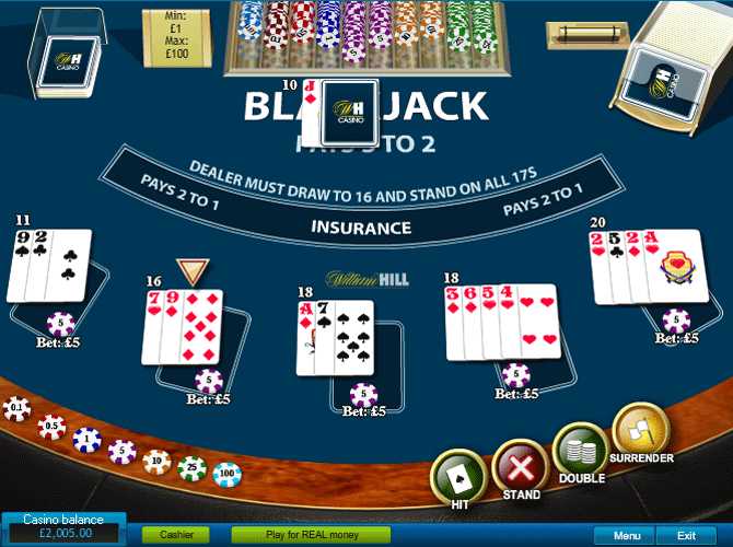 surrender-blackjack